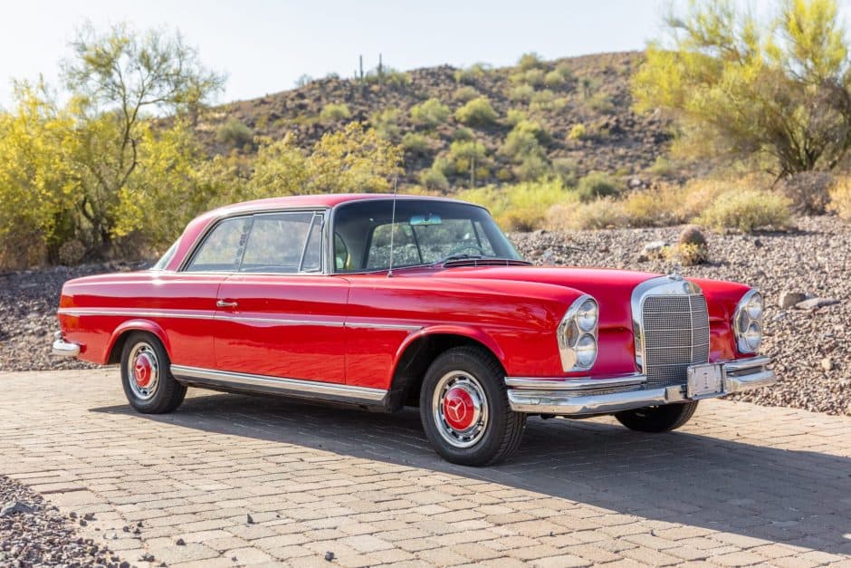 1963 Mercedes-Benz W111 Coupe & Cabriolet sold for $26,500