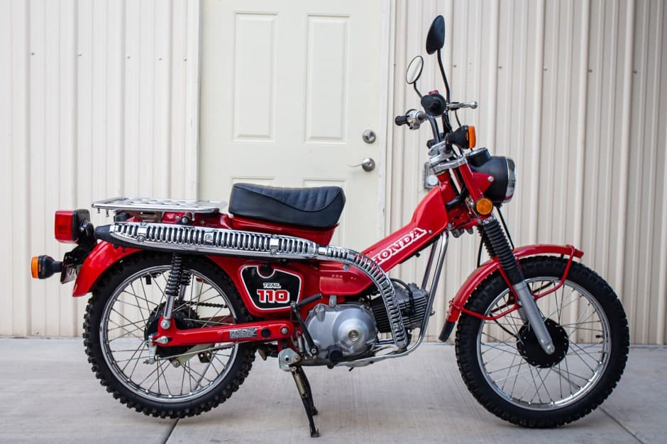 1986 Honda CT110 sold for $4,201
