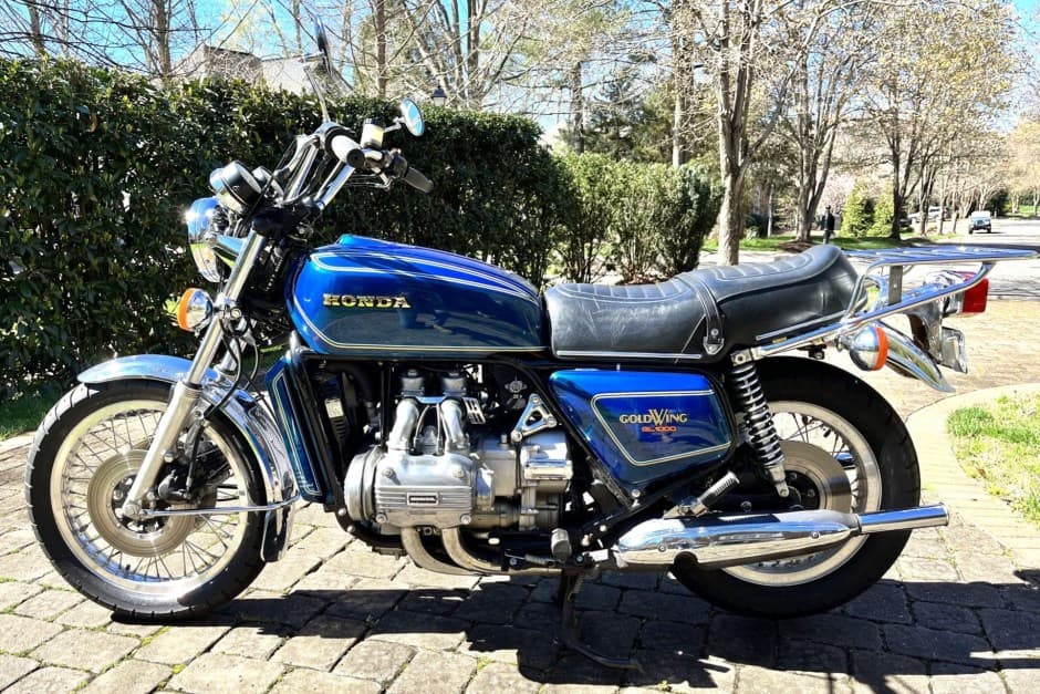 1977 Honda Gold Wing sold for $4,400