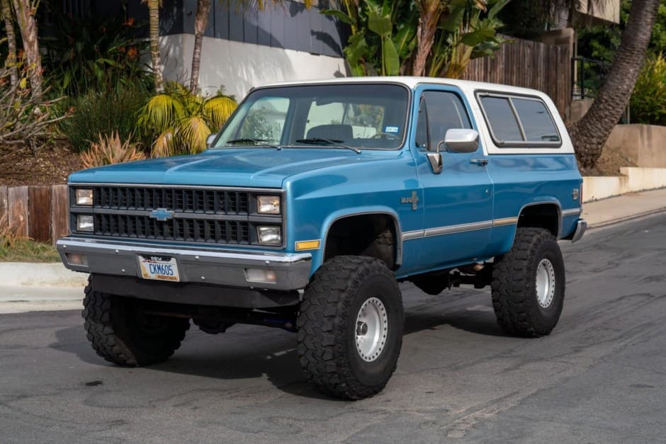 1981 Chevrolet K5 Blazer 1969-1972 sold for $20,777