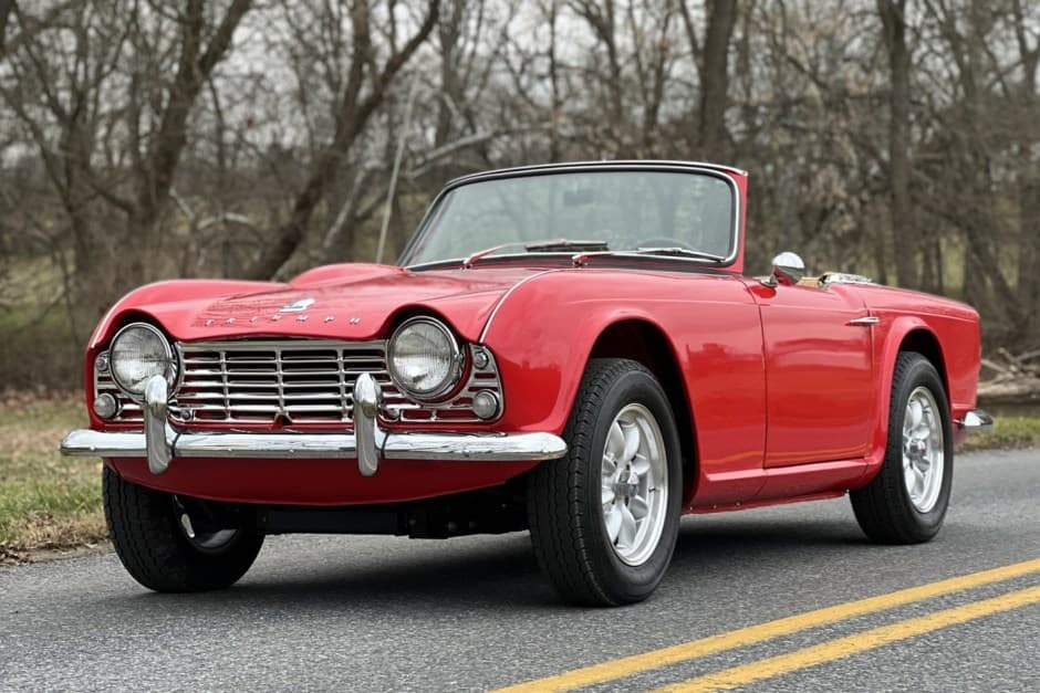 1962 Triumph TR4 sold for $38,000