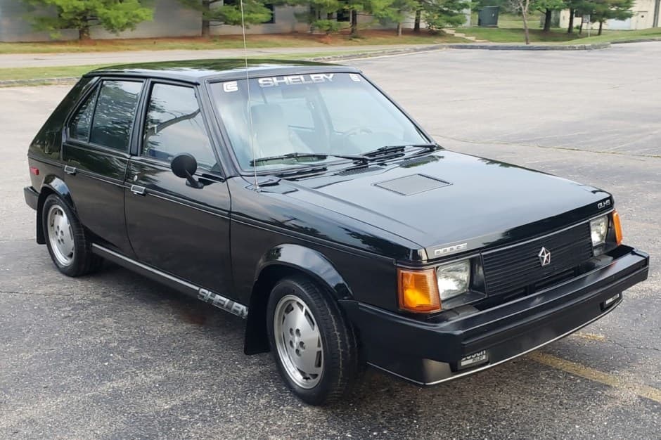 1986 Dodge Shelby sold for $17,255