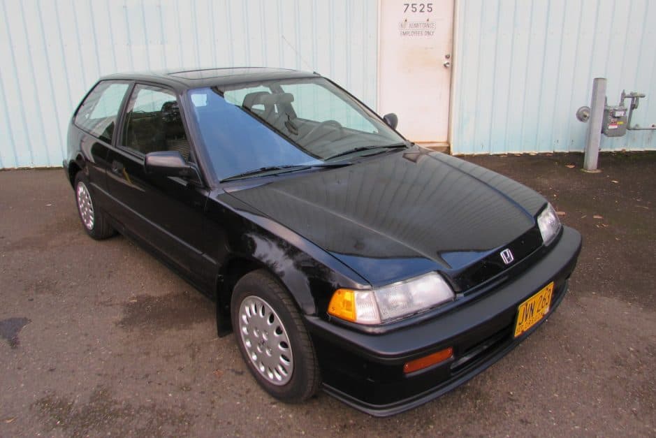 1989 Honda Civic Si sold for $7,500