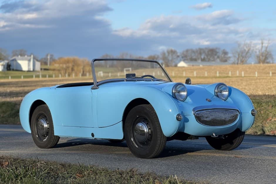 1960 Austin-Healey Bugeye Sprite sold for $12,500