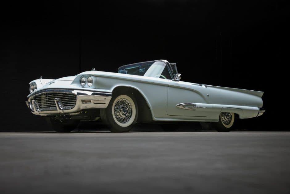 1959 Ford Thunderbird (1958-1960) sold for $31,250