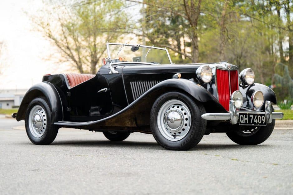 1953 MG TD sold for $17,500