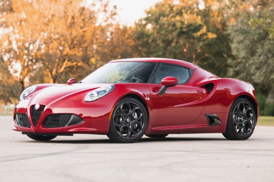 2018 Alfa Romeo 4C sold for $66,500