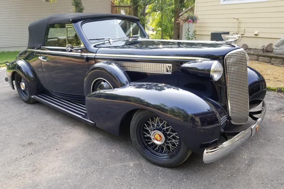 1937 Cadillac  sold for $126,000