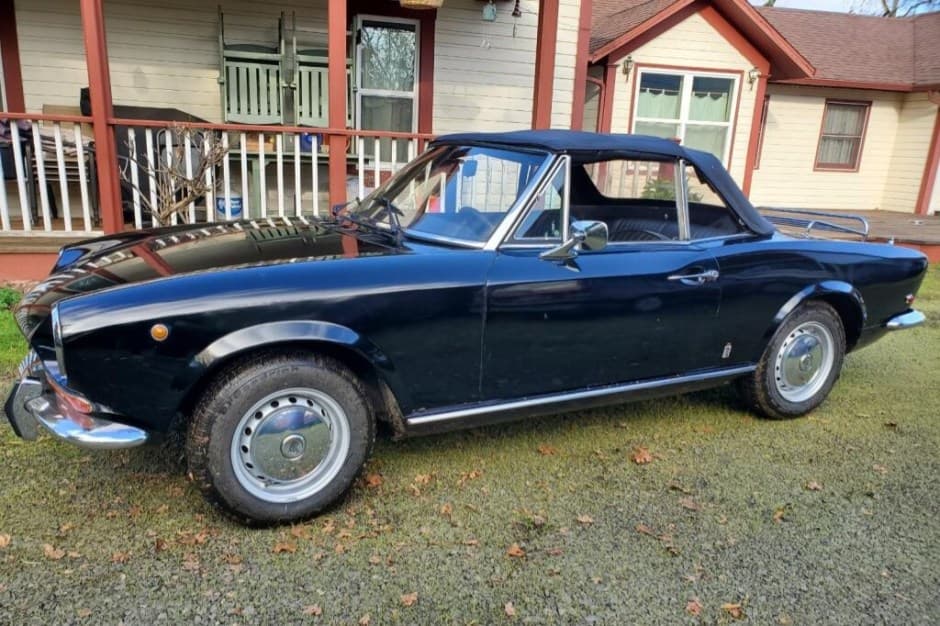 1968 Fiat 124 Spider (1966-1985) sold for $6,888