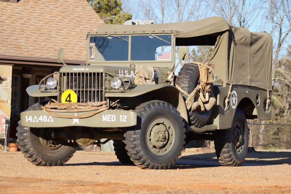 1944 Dodge Military Vehicles sold for $15,500