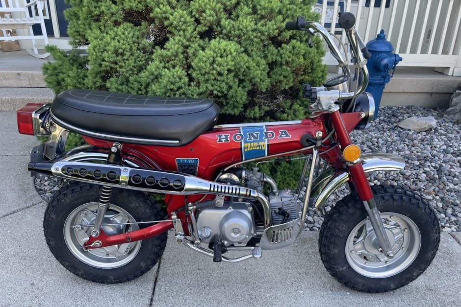 1972 Honda CT70 sold for $4,000