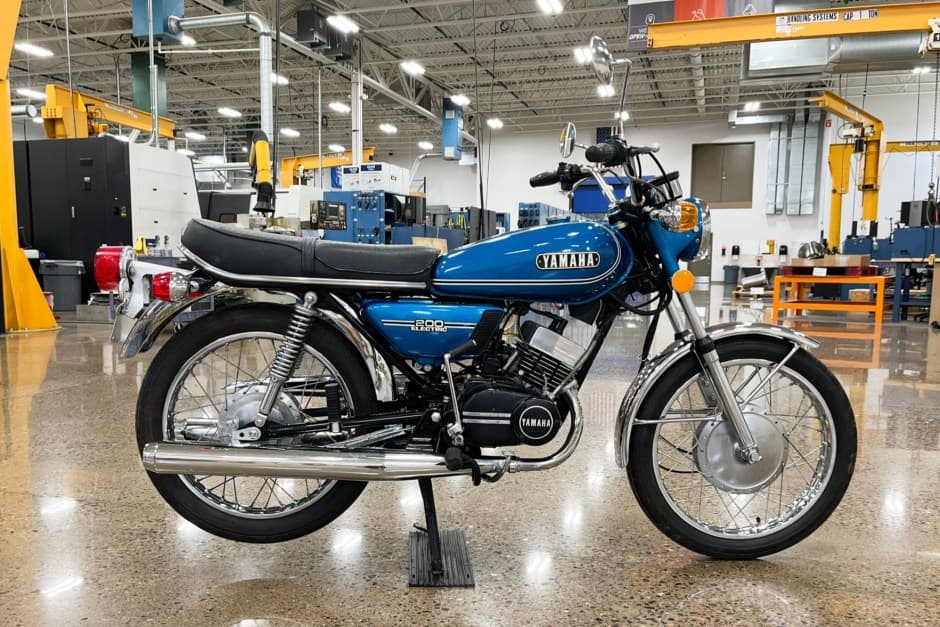 1974 Yamaha RD sold for $10,000