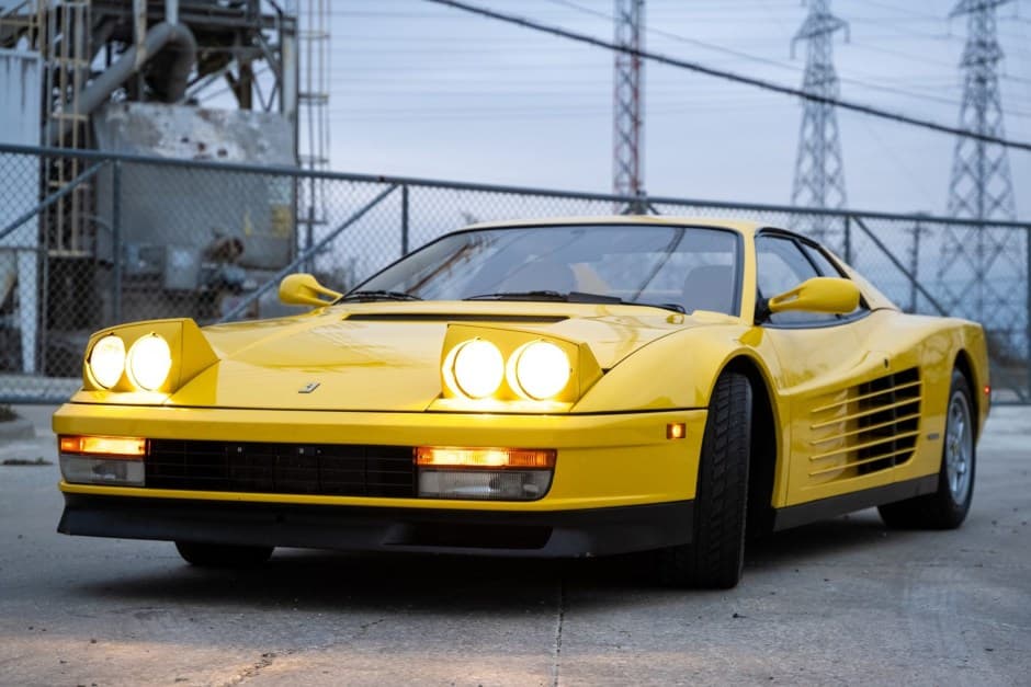1988 Ferrari Testarossa sold for $112,000