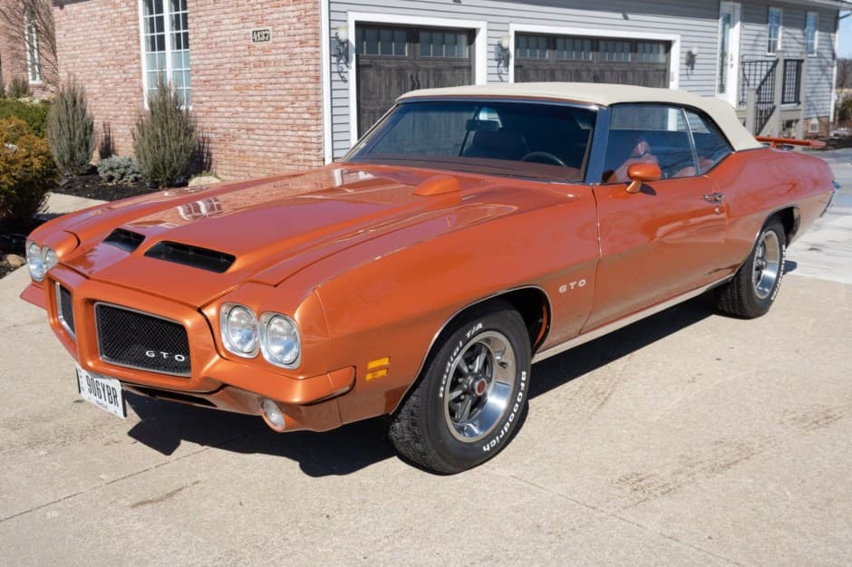 1971 Pontiac GTO sold for $55,000