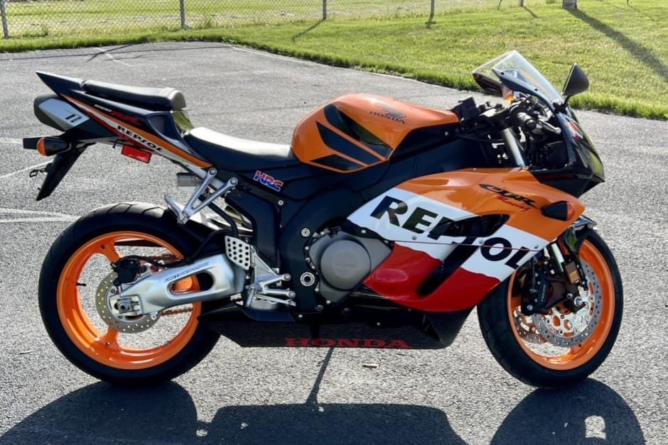 2005 Honda CBR sold for $15,000