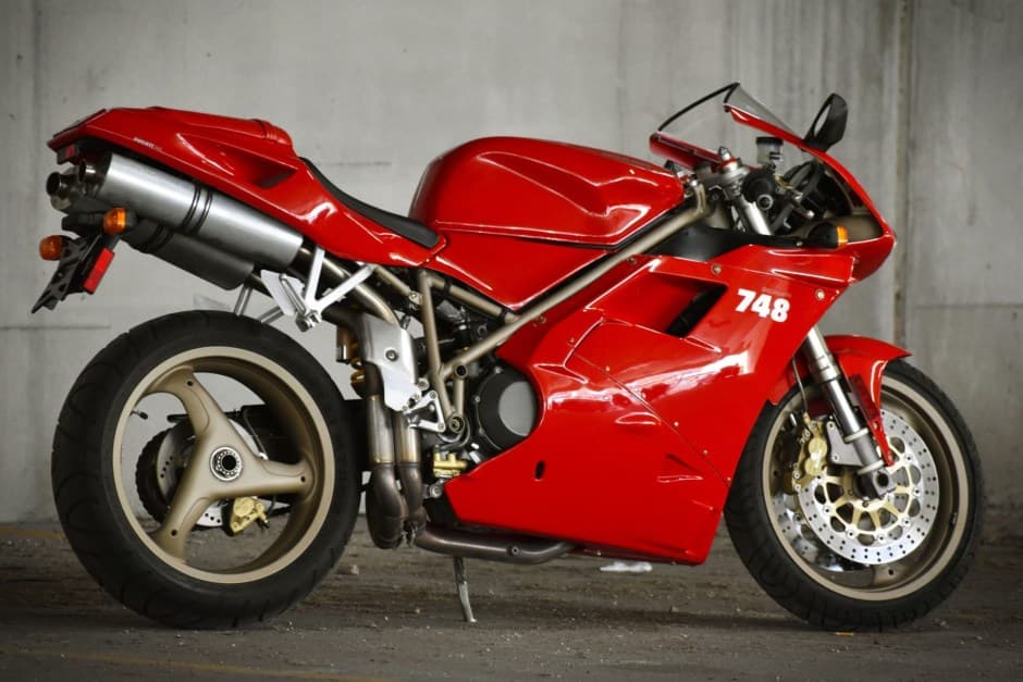 1999 Ducati 748 sold for $8,000
