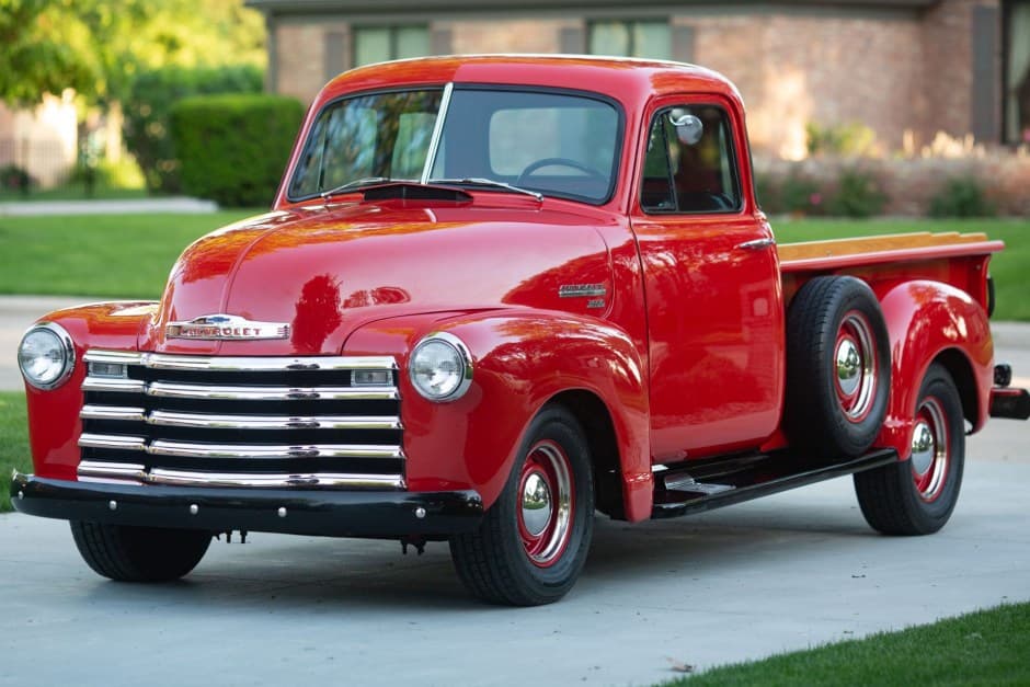 1952 Chevrolet Advance Design Pickup (1947-1955) sold for $27,250