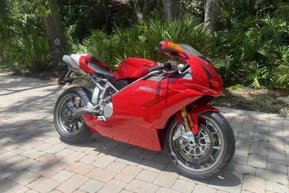 2003 Ducati 999 sold for $10,300
