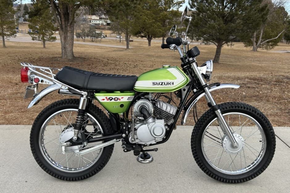 1972 Suzuki Motorcycles sold for $5,600