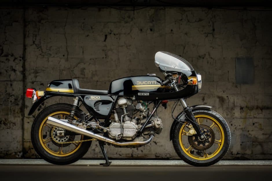 1981 Ducati 750 & 900 Super Sport (1973-1982) sold for $21,000