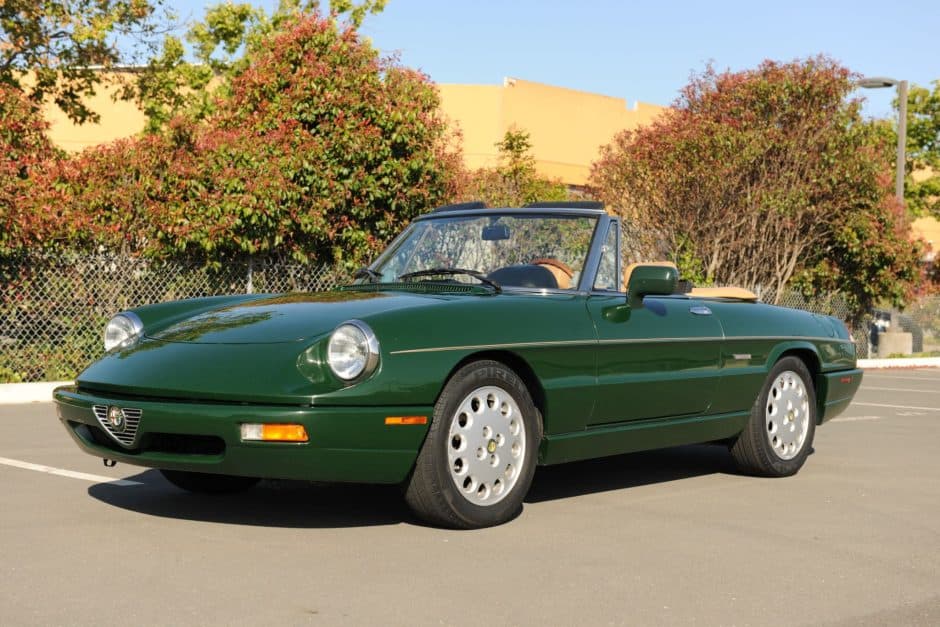 1992 Alfa Romeo 105/115 Spider Series 4 sold for $14,250
