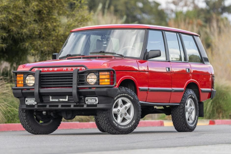 1989 Land Rover Range Rover Classic sold for $29,000