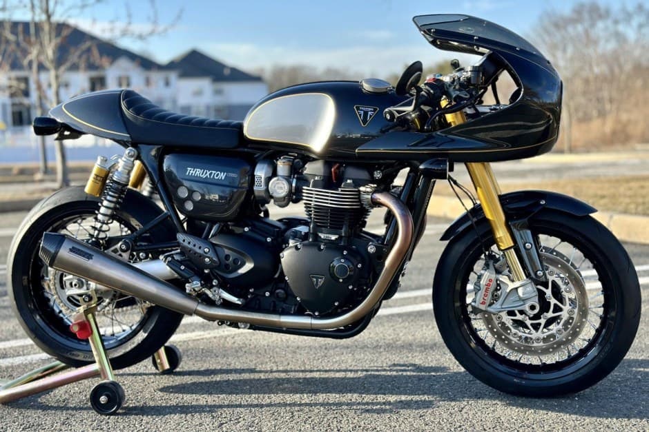 2020 Triumph Thruxton sold for $17,000