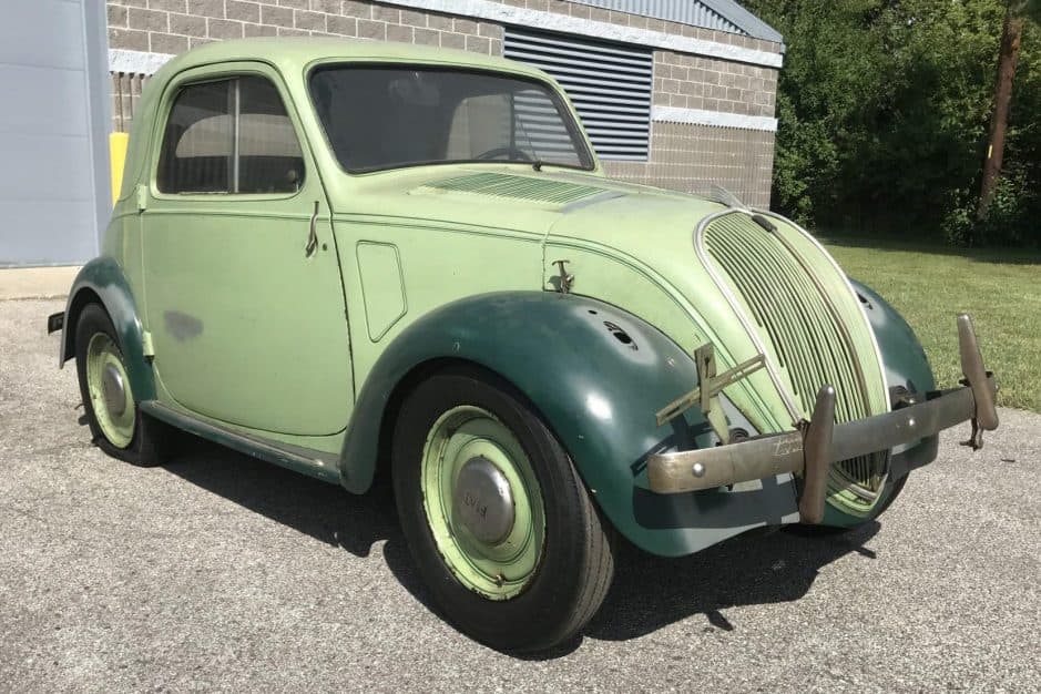 1938 Fiat 500 Topolino sold for $8,700