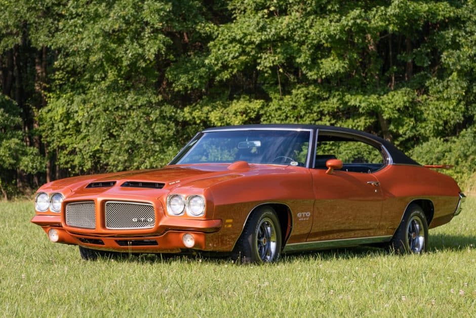 1971 Pontiac GTO sold for $43,000