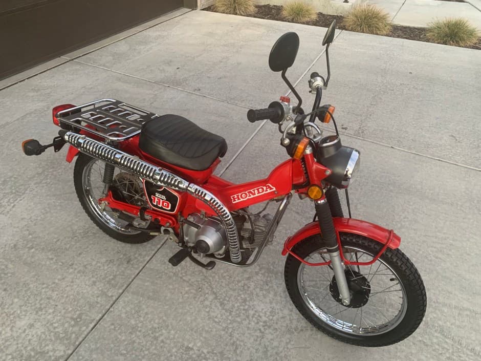 1984 Honda CT110 sold for $3,400