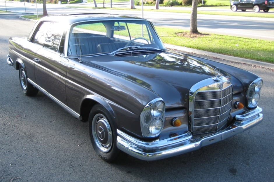 1968 Mercedes-Benz W111 Coupe & Cabriolet sold for $27,000