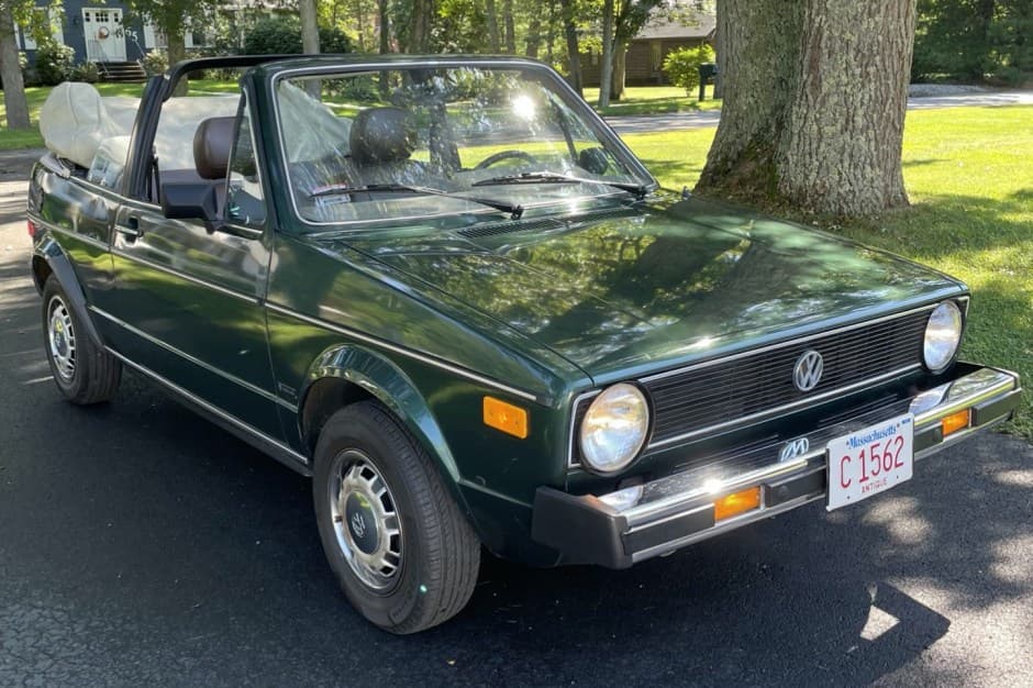 1980 Volkswagen Golf/Rabbit Cabriolet sold for $11,850