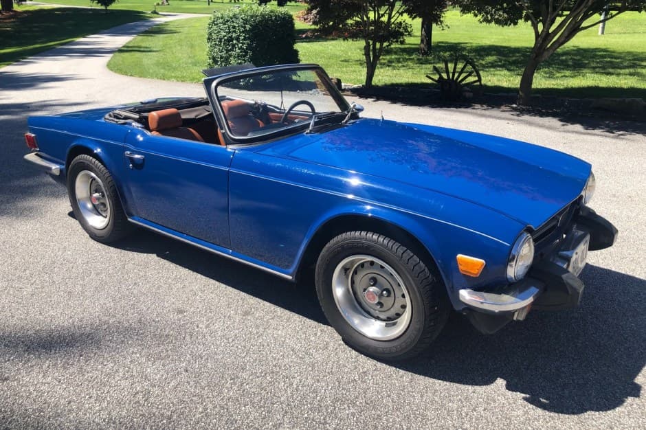 1975 Triumph TR6 sold for $24,000