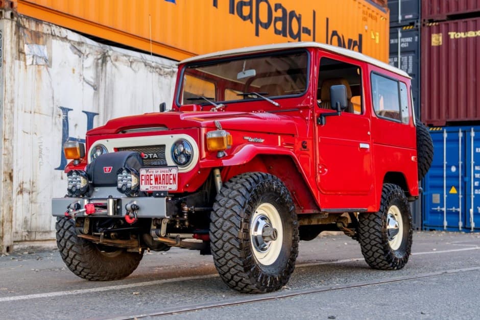 1978 Toyota Land Cruiser FJ40 sold for $75,000