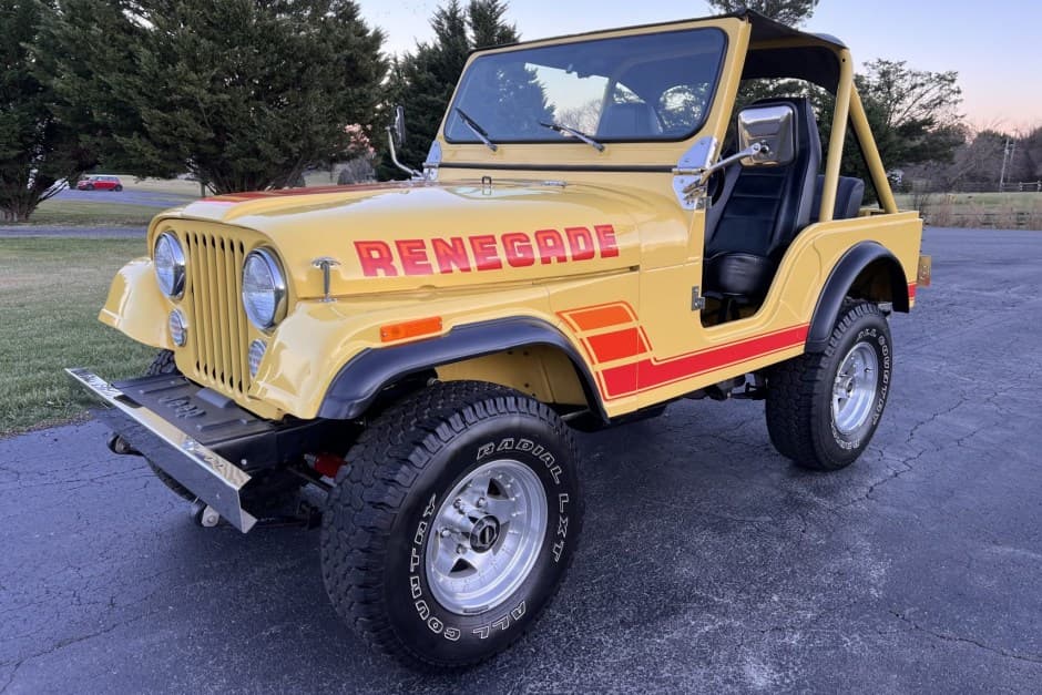 1978 Jeep CJ-5 sold for $16,500