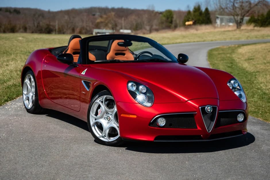 2009 Alfa Romeo 8C sold for $375,955