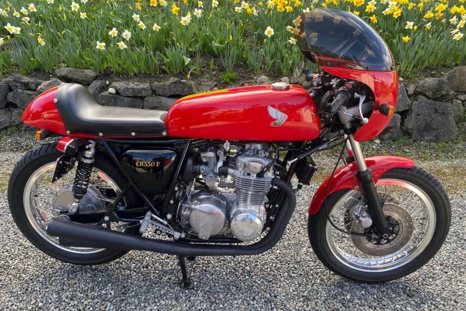 1975 Honda CB500 Four & CB550 sold for $5,600