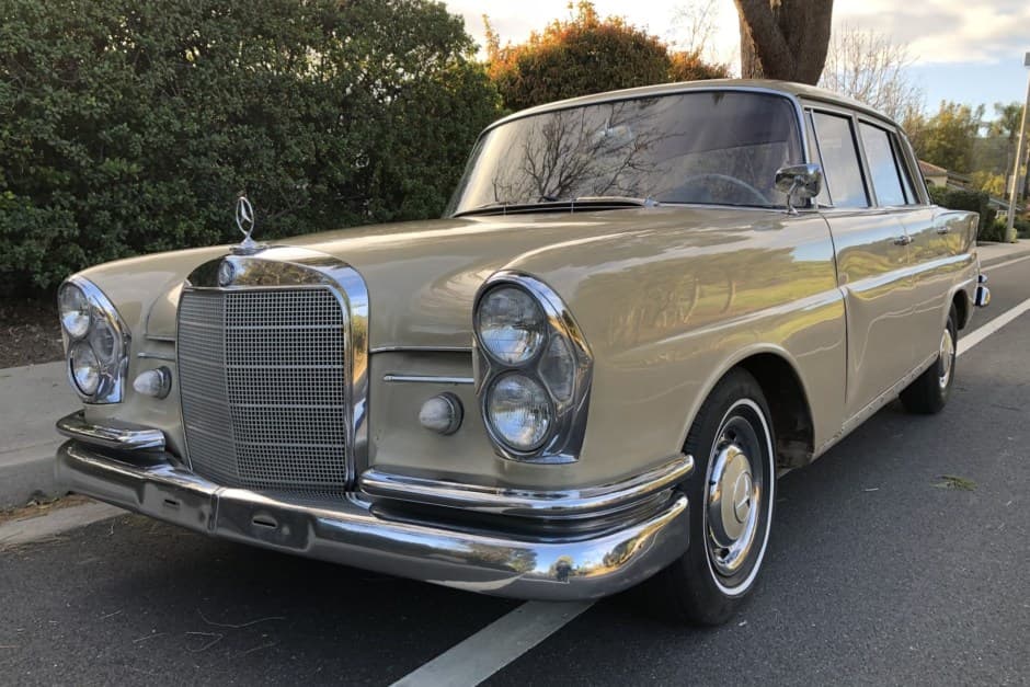 1963 Mercedes-Benz W111 Sedan sold for $3,400
