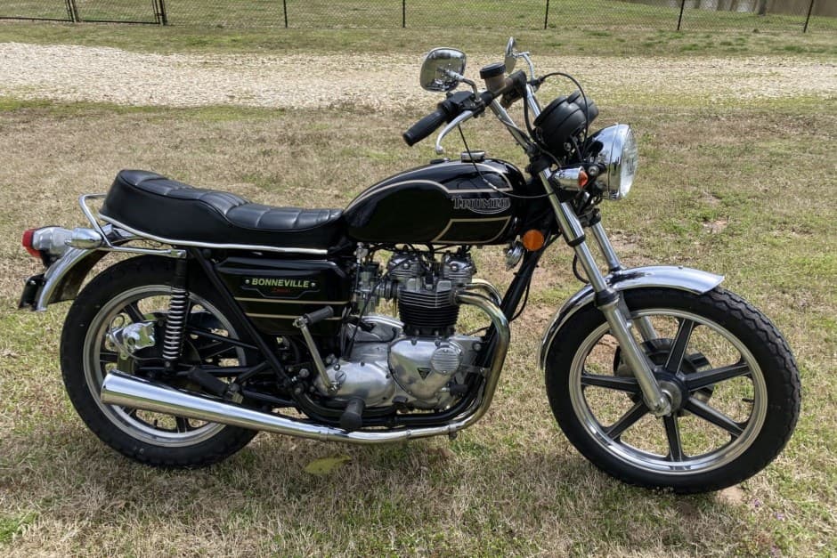 1979 Triumph Bonneville T140 sold for $5,500