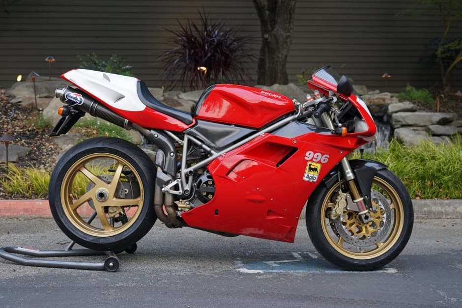 2001 Ducati 996 sold for $20,000
