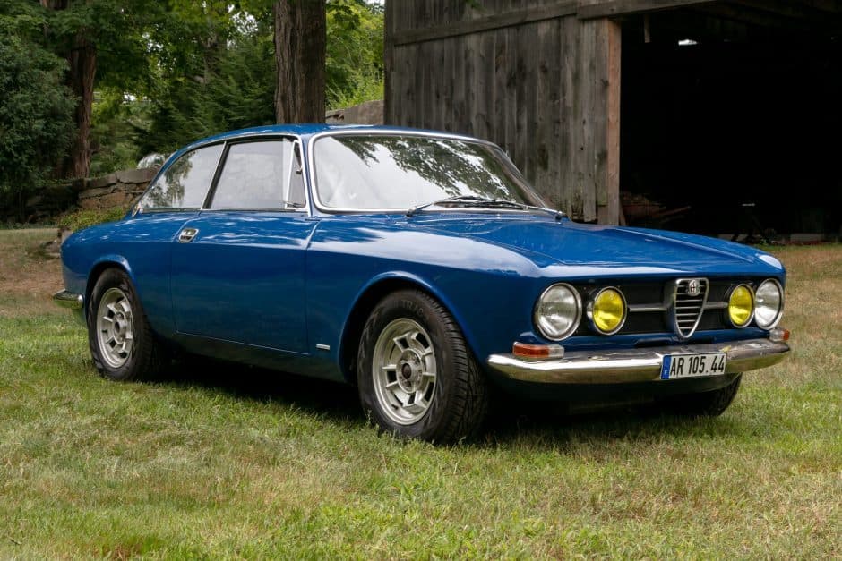 1968 Alfa Romeo 105/115 Series Coupe sold for $51,500