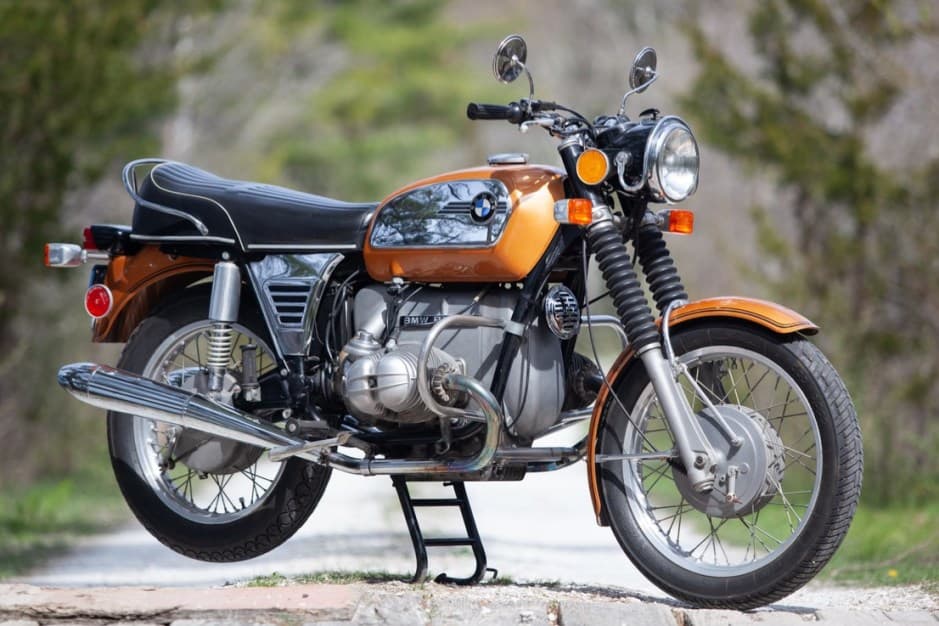 1972 BMW Motorcycles sold for $13,550