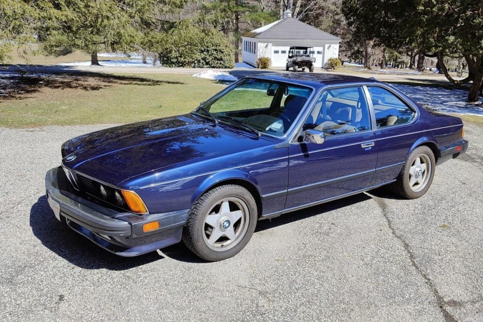 1987 BMW E24 6-Series sold for $8,300
