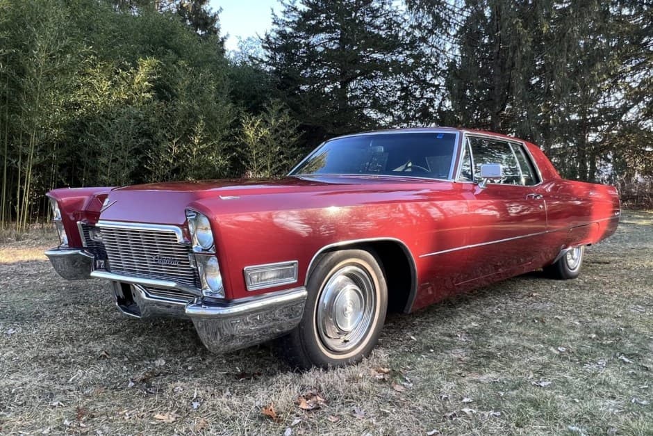 1968 Cadillac DeVille sold for $21,000