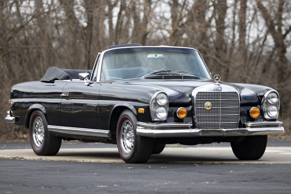 1969 Mercedes-Benz W111 Coupe & Cabriolet sold for $92,000