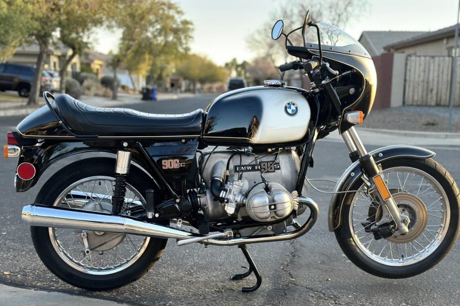 1974 BMW Motorcycles sold for $13,500
