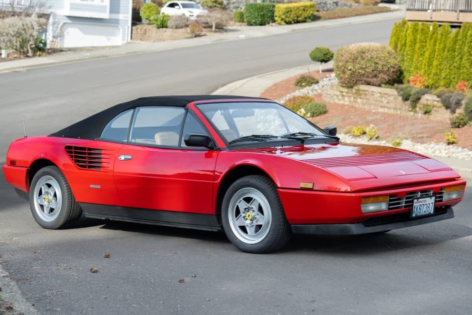 1986 Ferrari Mondial sold for $44,000