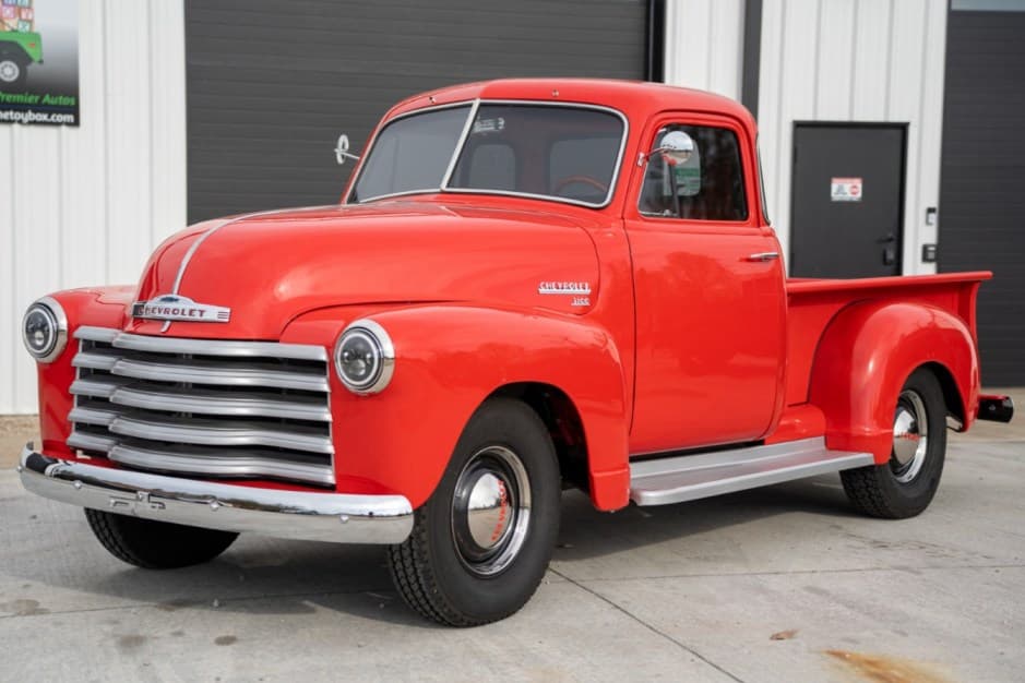 1951 Chevrolet Advance Design Pickup (1947-1955) sold for $27,500