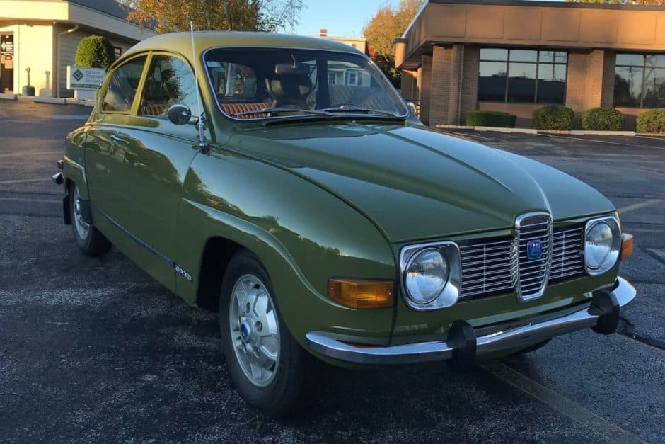 1973 Saab 96 sold for $17,800