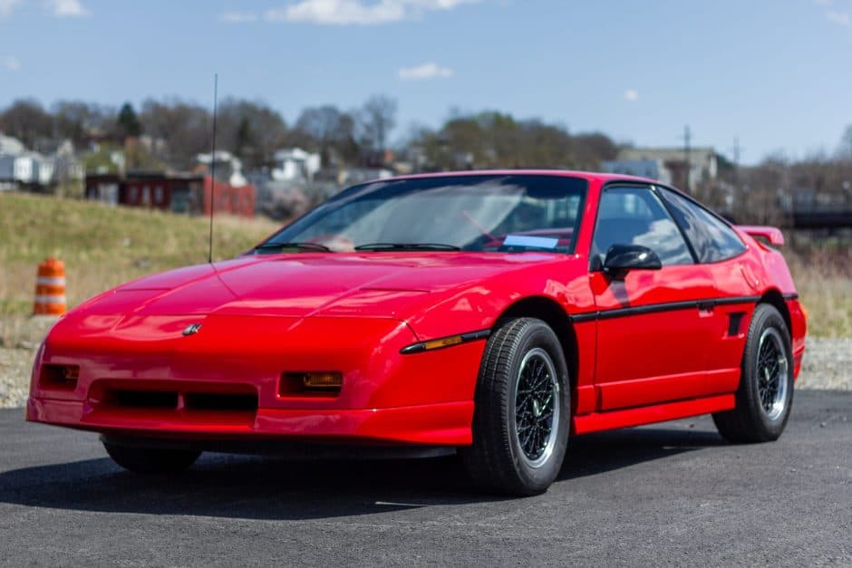 1988 Pontiac Fiero sold for $21,500